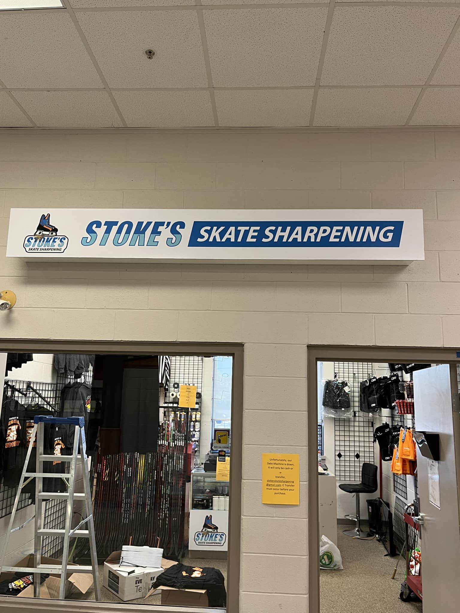 Stokes Skate Sharpening Shop