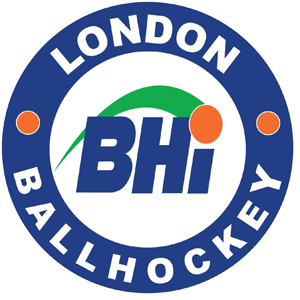 Ball Hockey International London Logo
